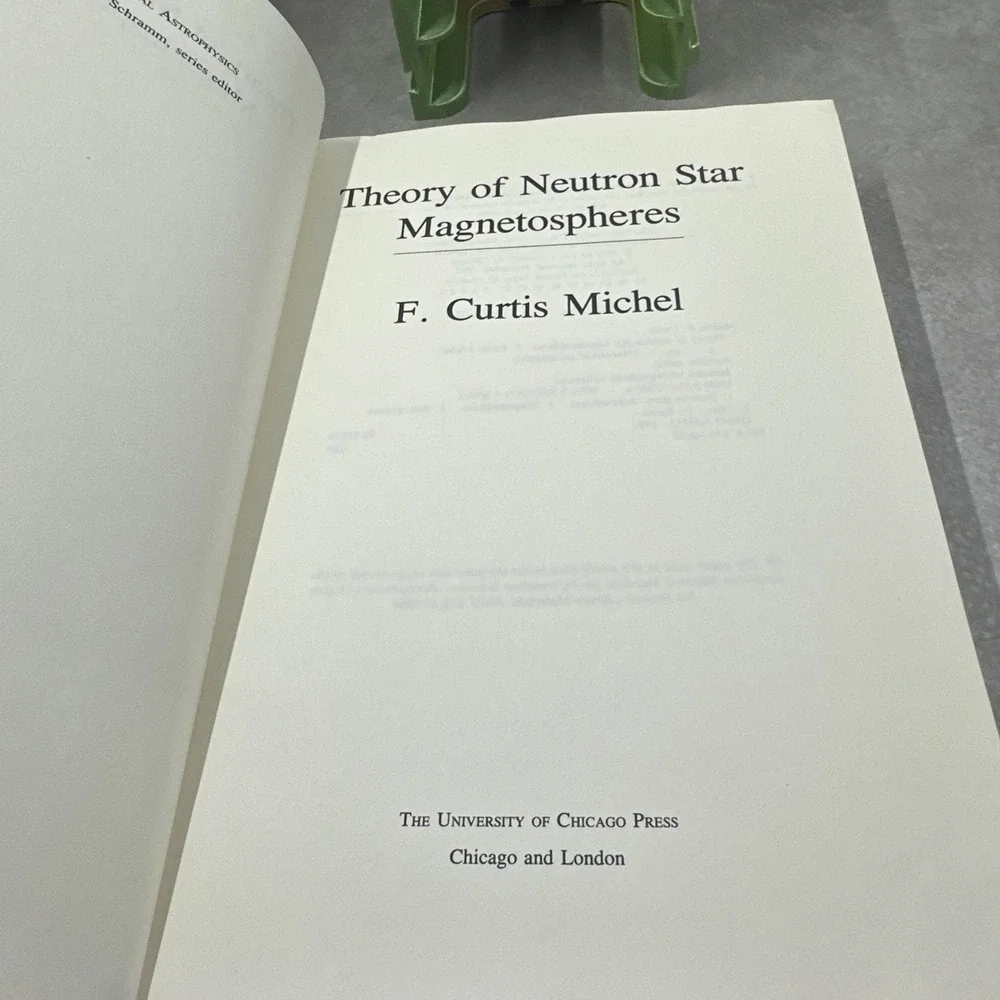 Theoretical Astrophysics Ser.: Theory of Neutron Star Magnetospheres by F....